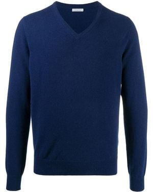 Malo Long-Sleeved Jumper - Blue