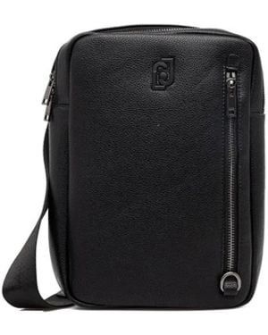 Liu Jo Logo-Plaque Messenger Bag - Black