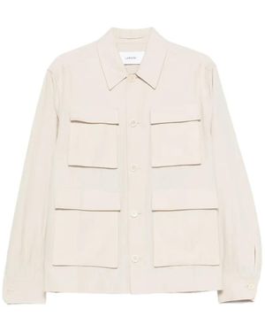 Lardini Patch Pocket Jacket - White