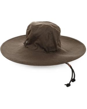 DSquared² Wide-Brim Drawstring Floppy Hat - Brown