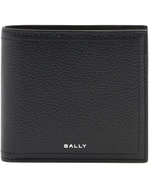 Bally Capitol Grained Leather Wallet - Black