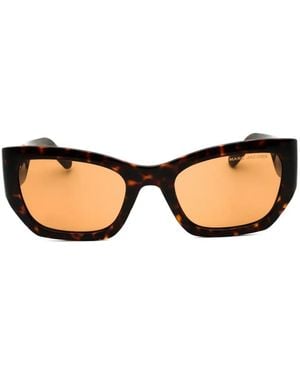 Marc Jacobs Tortoiseshell-Effect Cat-Eye Sunglasses - Black