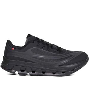 On Shoes Cloudflow 5 Ad Logo Lace-Up Trainers - Blue
