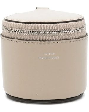 TOTEME Schmuckschatulle Aus Leder - Natur