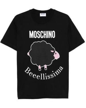 Moschino クルーネック Tシャツ - ブラック