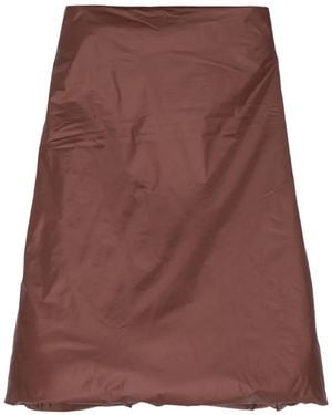 Rick Owens パデッド スカーフ - ブラウン