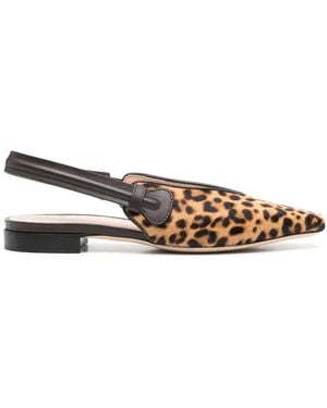 Rodo Ballerine Con Stampa - Marrone