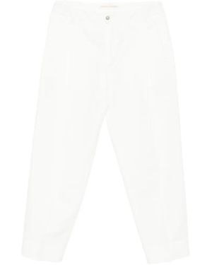 Briglia 1949 Pleated Trousers - White