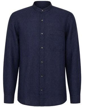 Fay Linen Shirt - Blue