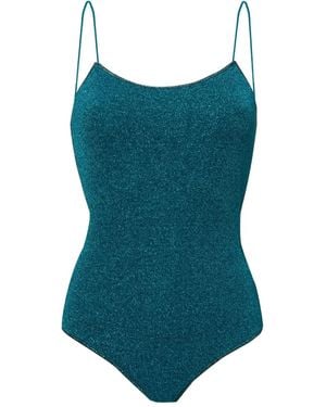 Oséree Lumiere Maillot Swimsuit - Green