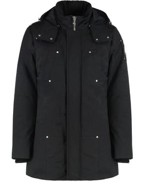 Moose Knuckles Padded Stirling Parka - Black
