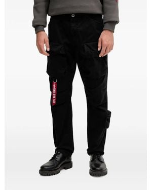 Alpha Industries Tactical Cargo-Pocket Pants - Black