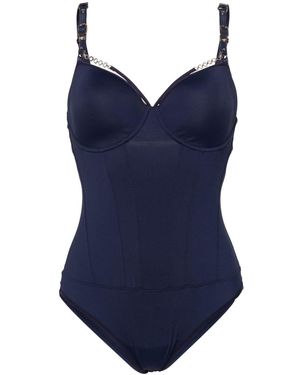 Marlies Dekkers Morana Balconette Bodysuit - Blue