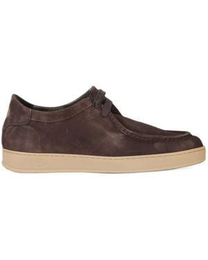 Soldini 80 Amalfi Suede Sneakers - Brown