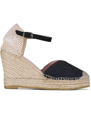 Ron White Espadrilles Alina Con Zeppa - Blu