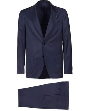 Lardini Virgin-wool two-piece suit - Blau