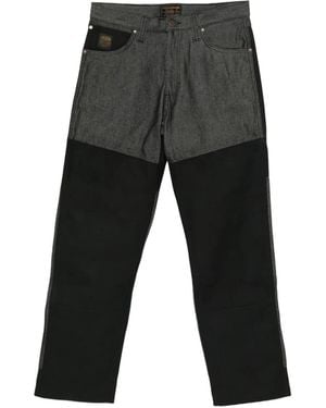 Filson X Wrangler Adventure Panelled Jeans - Grey