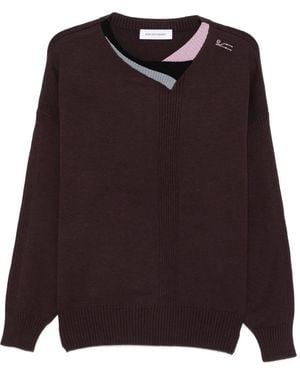 Kiko Kostadinov Maglione Girocollo - Marrone