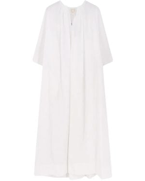 Aspesi Cotton Long Dress - White