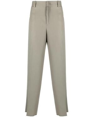 Jil Sander ストレート テーラードパンツ - グレー