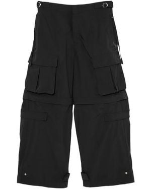 Toga Weather-Cloth Trousers - Black