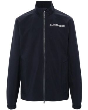 J.Lindeberg Bridge Rain Lightweight Jacket - Blue