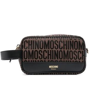 Moschino コスメポーチ - ブラック