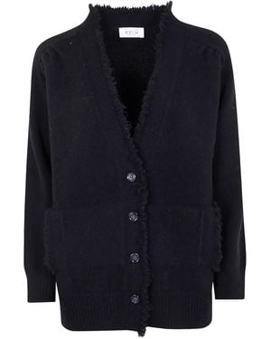 Aviu Cardigan Con Scollo A V - Blu