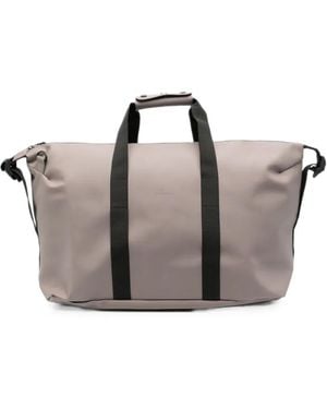 Rains Hilo Weekend Logo-Embossed Holdall Bag - Gray