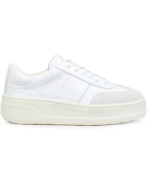 Geox Spherica Ecub-2 Platform Sneakers - White