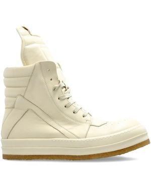 Rick Owens Geobasket High-Top-Sneakers - Natur