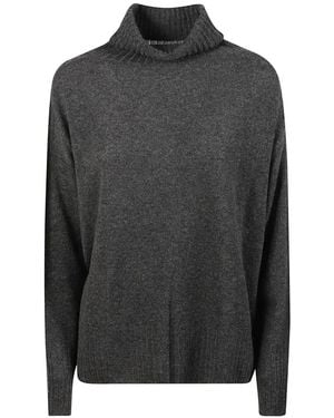 Edoardo Gallorini Roll-Neck Cashmere Jumper - Black