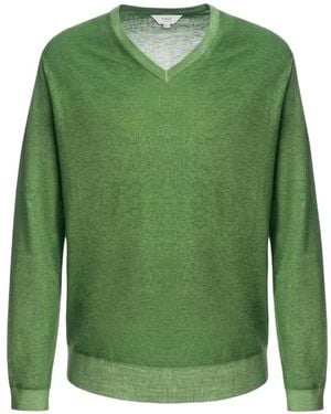 Malo Tavolozza Strickpullover - Grün