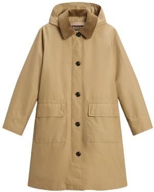 Woolrich Parka Ramar Con Cappuccio - Neutro