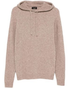 Roberto Collina Drawstring Hoodie - Pink