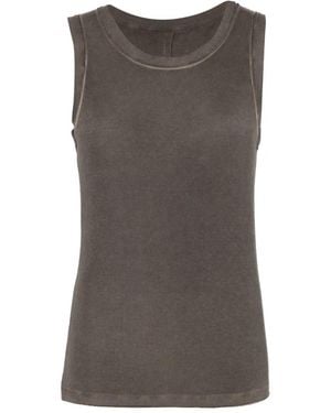 Uma Wang Ribbed Top - Brown