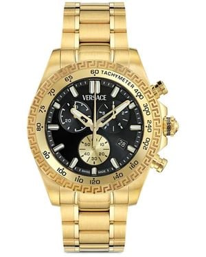 Versace Montre Chrono X - Metallic