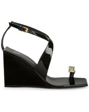 Giuseppe Zanotti Nihao Ring 105mm サンダル - ブラック