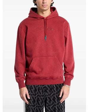 PUMA Cotton-Blend Hoodie - Red