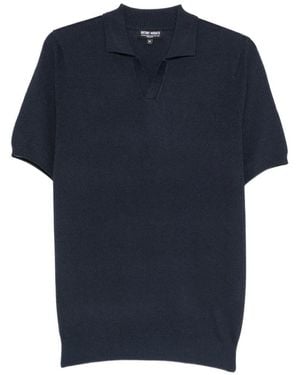 Antony Morato V-Neck Short-Sleeve T-Shirt - Blue