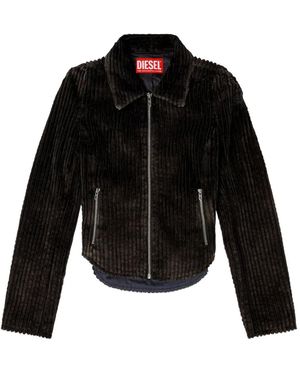 DIESEL G-Enea Zip-Front Jacket - Black