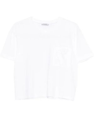 Base London Chest-Pocket T-Shirt - White
