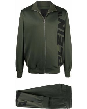 Philipp Plein Logo-Print Tracksuit Set - Green