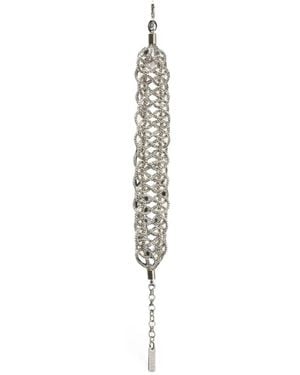 Peserico Pulsera Con Logo Grabado - Blanco