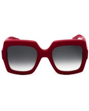 Roberto Cavalli Oversized Square-Frame Sunglasses - Pink