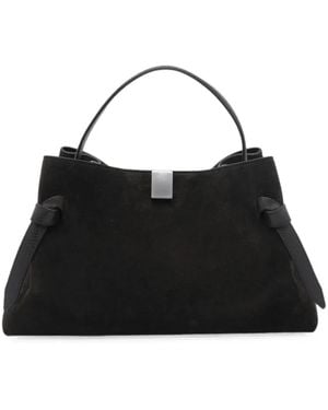 Yuzefi Sac Cabas Gyoza En Daim - Black