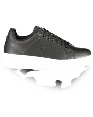 U.S. Grand Low-Top Chunky-Sole Trainers - Black