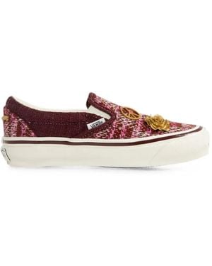 Vans Premium Classic Slip-On Sneakers - Brown
