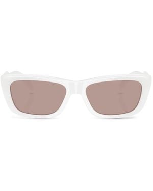 Miu Miu Rectangle-Frame Sunglasses - Pink