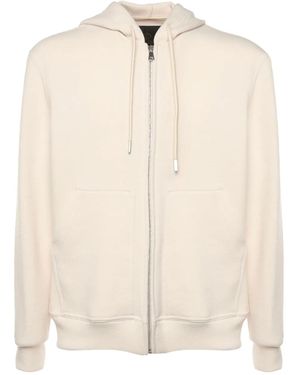 Giuliano Galiano Zip-Up Hoodie - Natural